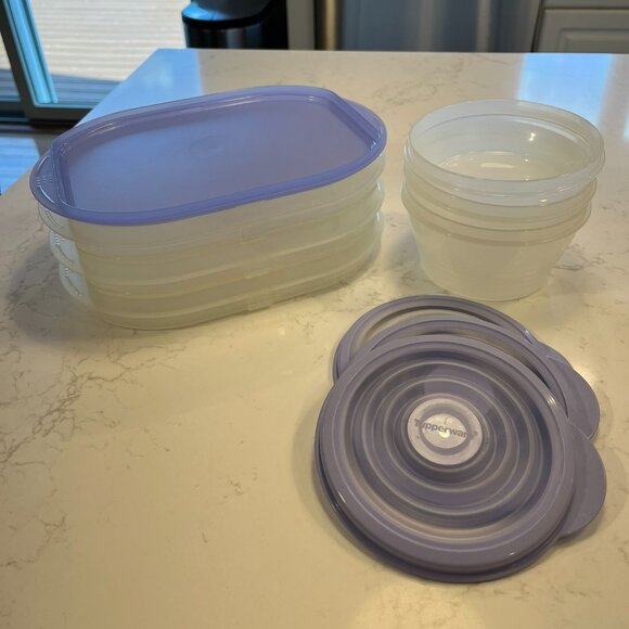 Never Used Tupperware Fridge Stackable & Stuffables Set - Picture 15 of 16